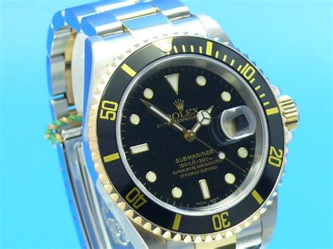 gebrauchte rolex submariner stahl gold